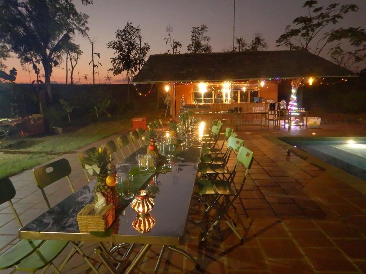 Hanchey Bamboo Resort Kampong Cham Exterior foto