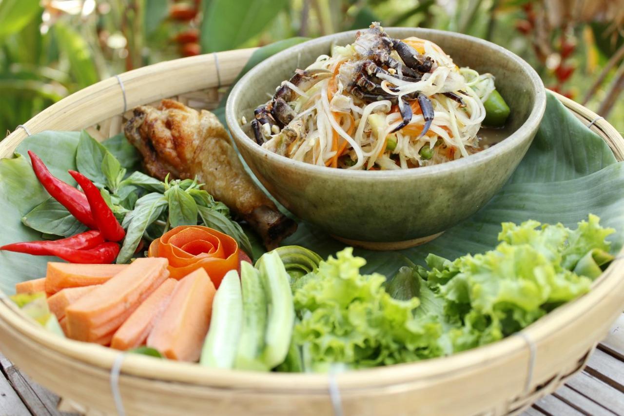 Hanchey Bamboo Resort Kampong Cham Exterior foto