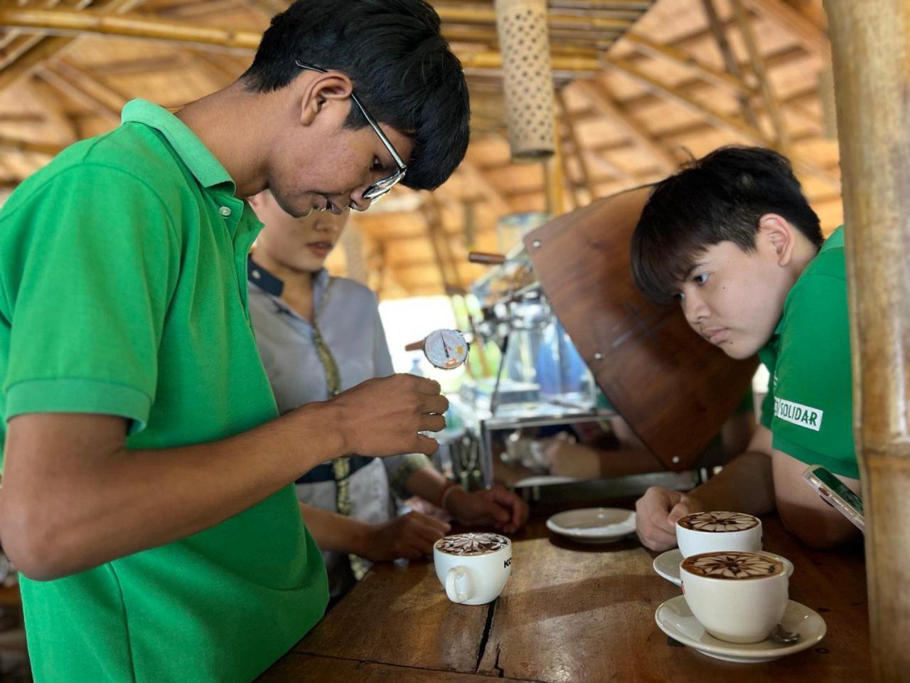 Hanchey Bamboo Resort Kampong Cham Exterior foto