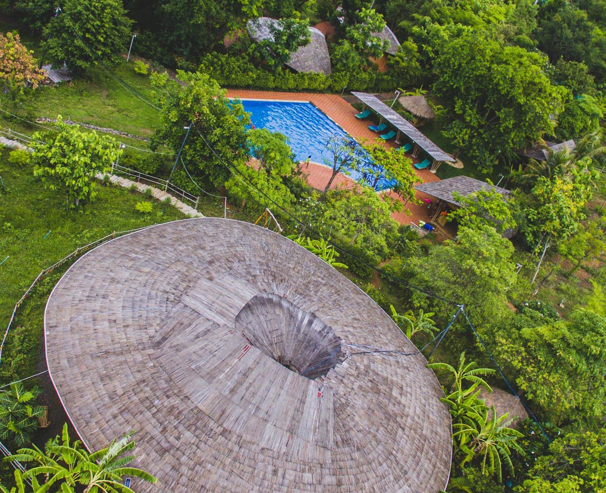 Hanchey Bamboo Resort Kampong Cham Exterior foto