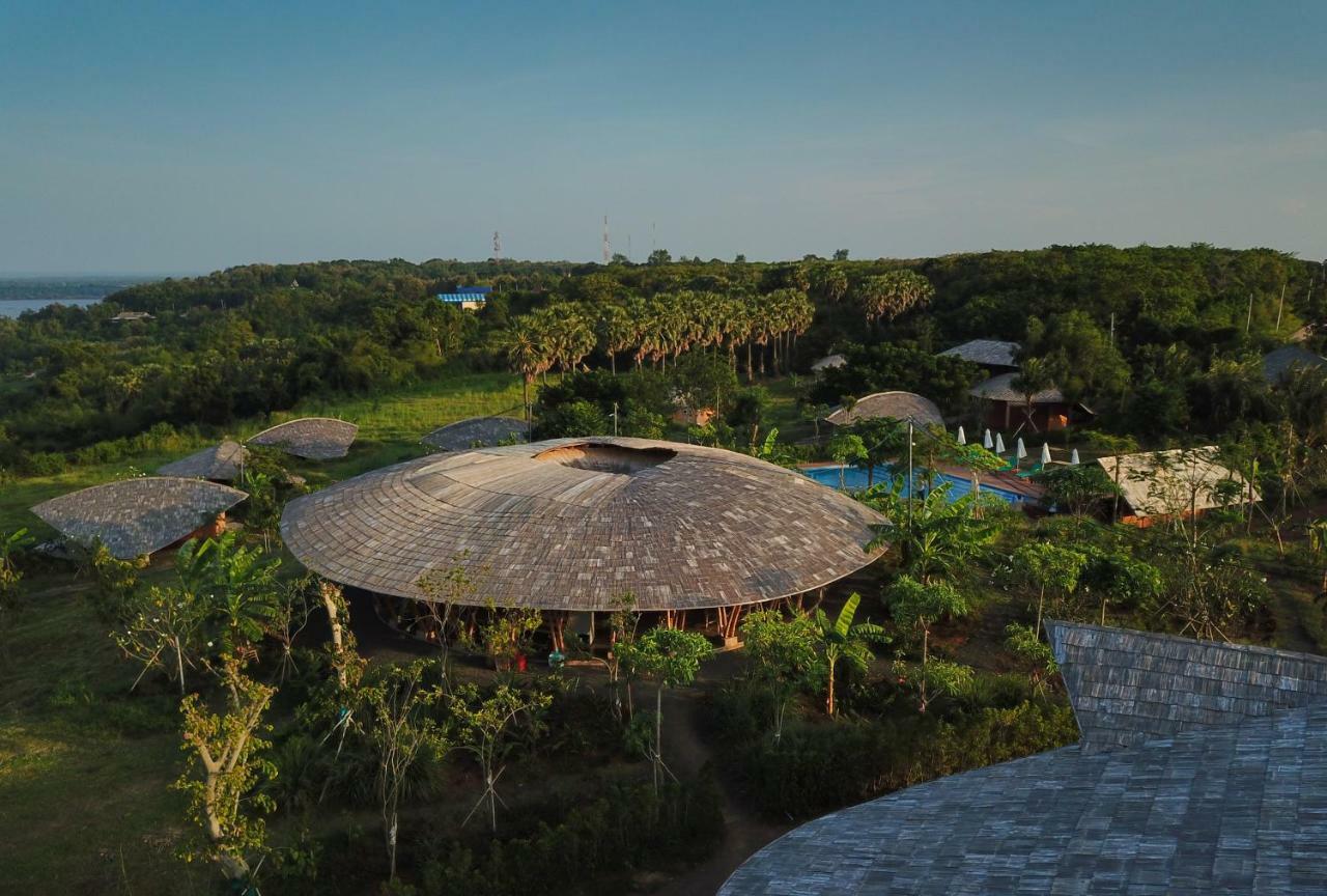 Hanchey Bamboo Resort Kampong Cham Exterior foto